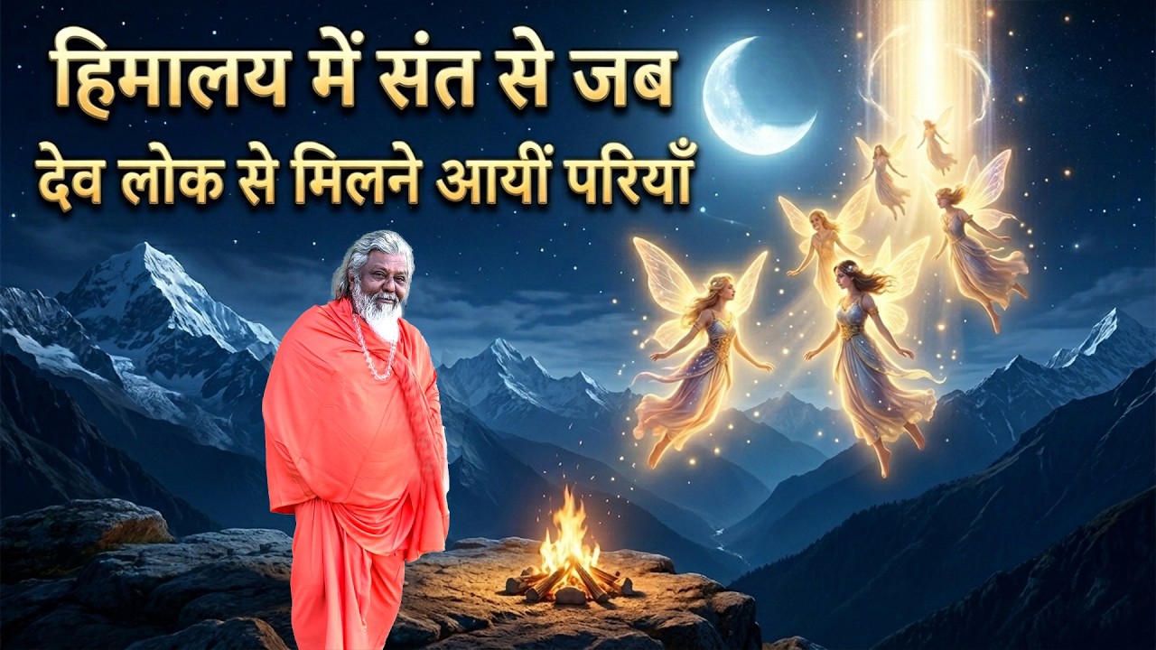 हिमालय में संत से जब देव लोक से मिलने आयीं परियाँ #guru_gyan_gaurav @gurugyangaurav
