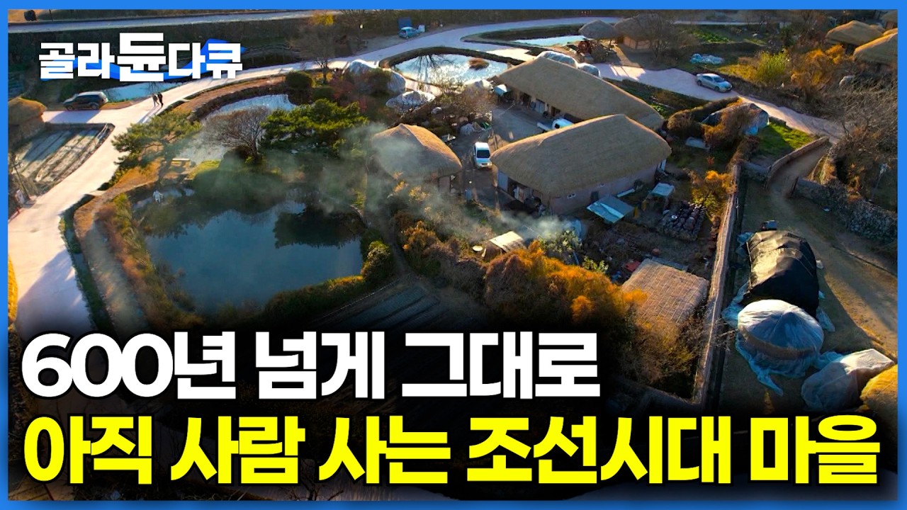 600년 전 모습 그대로, 진짜 사람이 사는 조선 시대 마을｜초가집만 300여 채 낙안읍성의 새해 맞이｜한국기행｜#골라듄다큐