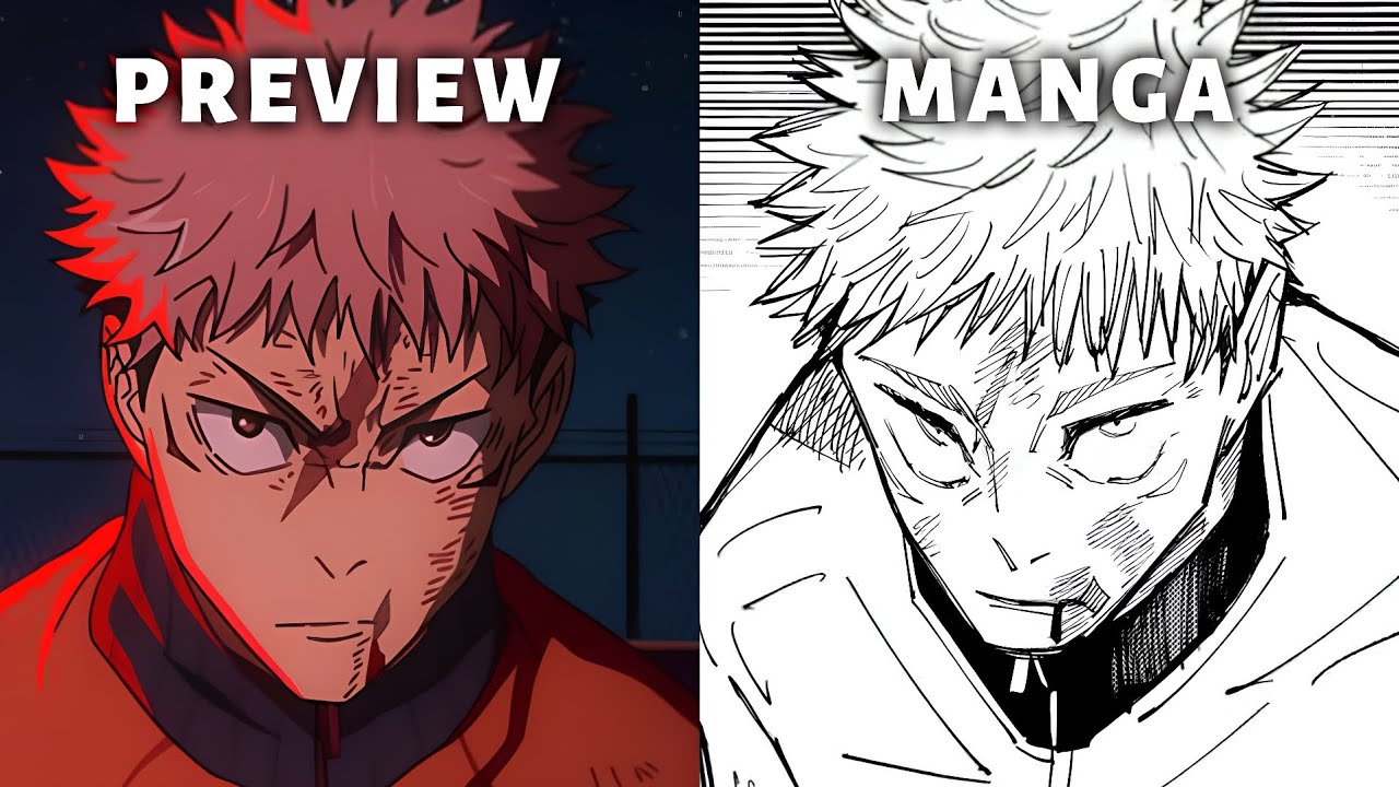 Preview VS Manga - Jujutsu Kaisen Season 3 Episode 6