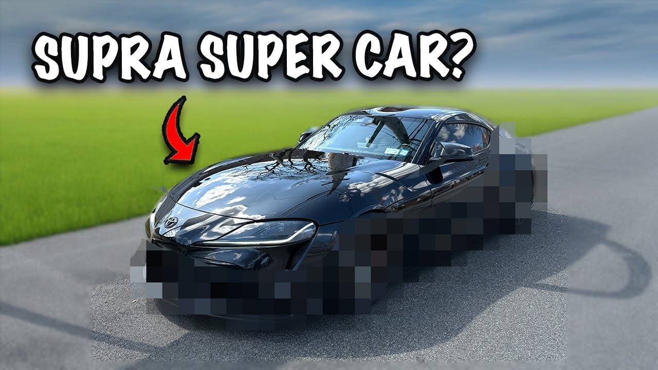 Making the GR Supra look like a Super car....