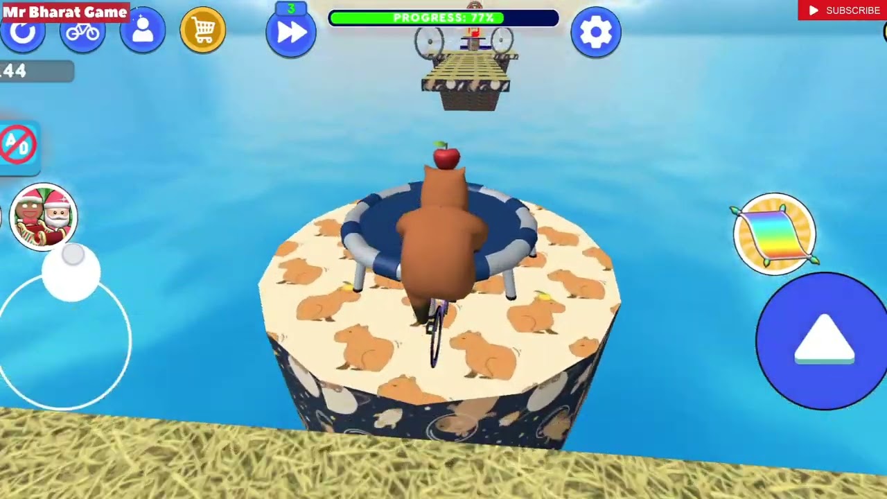 obby on a bike 3D Game Play