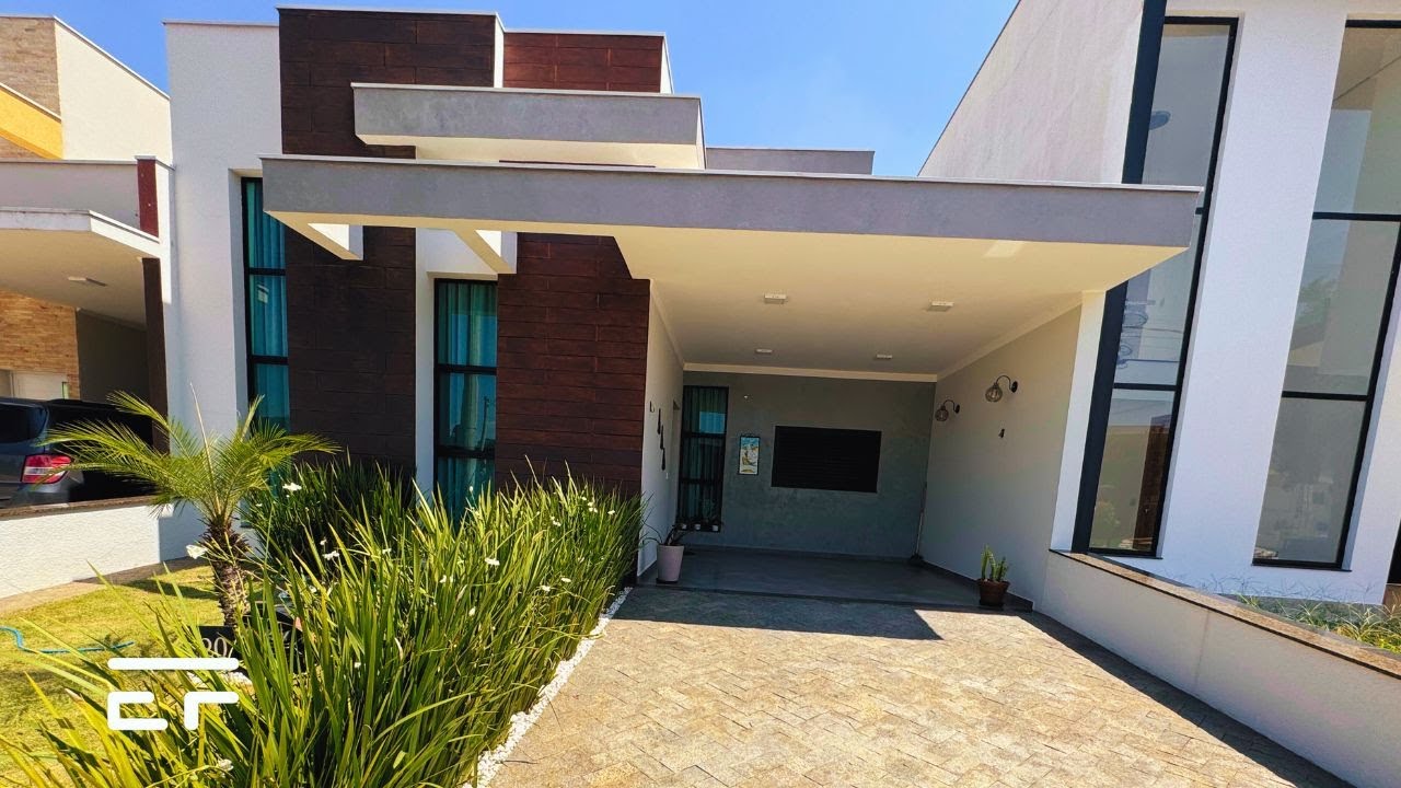 CASA TÉRREA COM PISCINA NO TERRAS DE SÃO FRANCISCO - CONDOMÍNIO EM SOROCABA