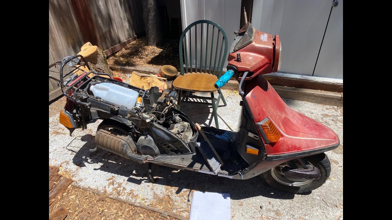 Yamaha Riva 200 Restoration | Day 10