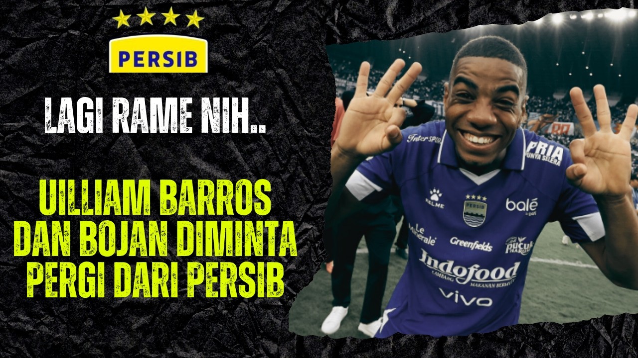 G3LO SIH INIMAH. !! PERSIB DIMINTA PECAT BOJAN HODAK DAN UILLIAM BARROS