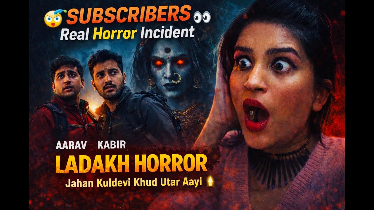 Ladakh Road Horror Story | Haunted Road Trip | Real Horror Story Hindi