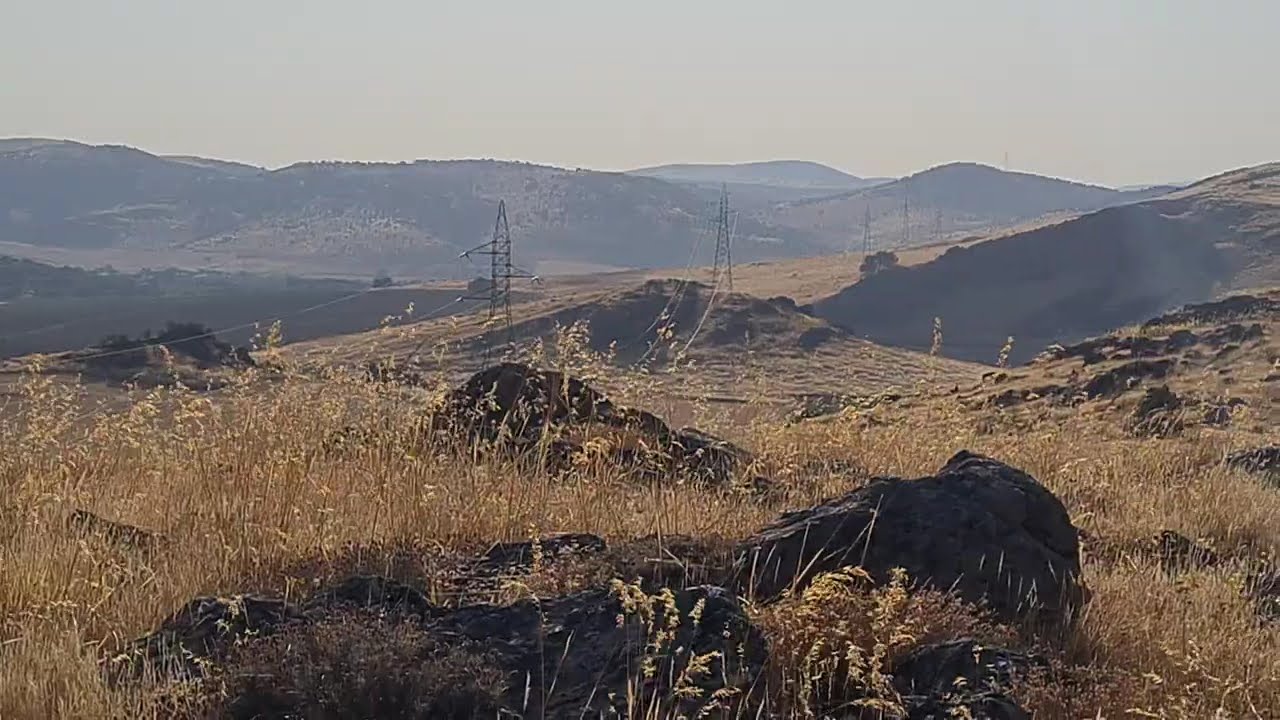 Vistas desde el campo volcánico de Calatrava 2024 (UHD 60 fps)