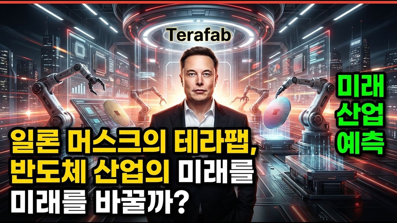 일론 머스크의 테라팹, 반도체 산업의 미래를 바꿀까? #일론머스크 #테라팹 #반도체산업