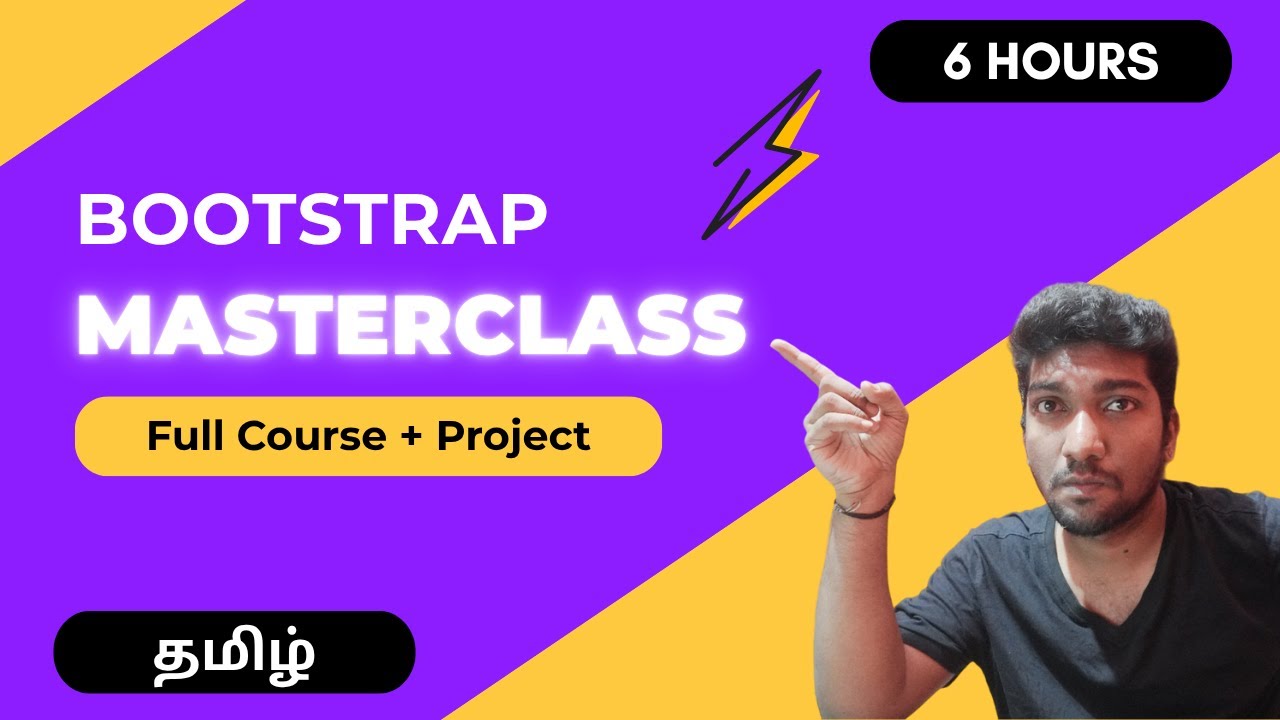 Bootstrap 5 Masterclass in Tamil | Basics to Advanced | Real-World Projects