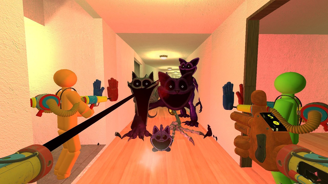 CATNAP PARTY! NIGHTMARE CatNap & Original CatNap & Standing CatNap & KittyNap Chase 100 Players