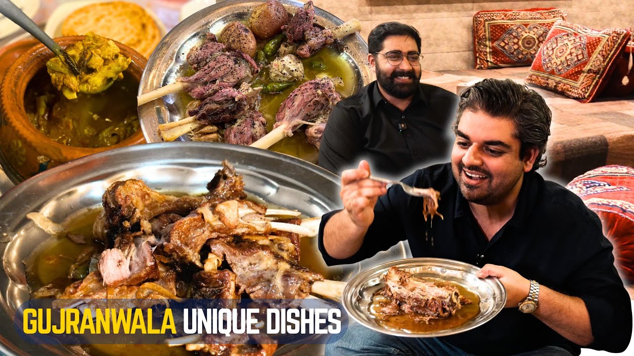 Gujranwala's Unique Mutton Dishes | Egyptian Shank | Sun Kebab | OG Kebab | Mutton Badami | Kunna