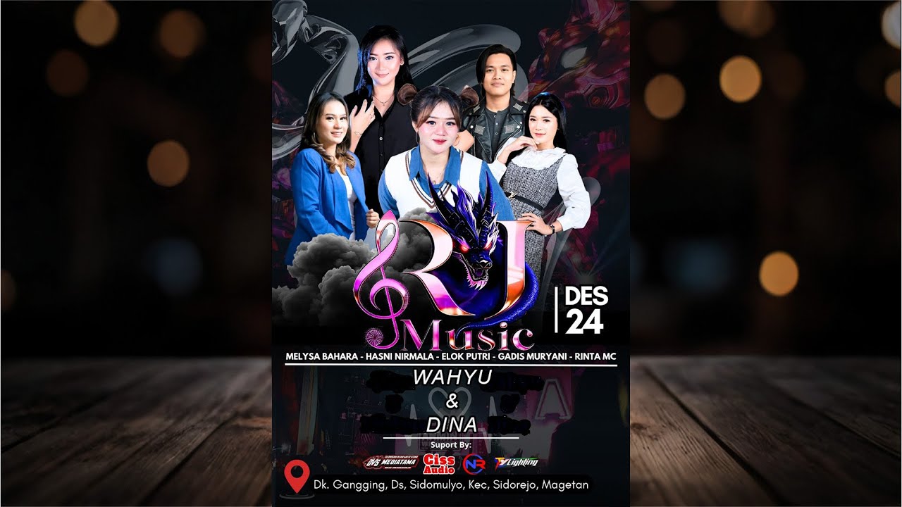 🔴📡LIVE WEDDDING WAHYU & DINA ❃ RJ MUSIK ❃ CISS AUDIO ❃ DVS MEDIATAMA ❃ 24 DES 2025
