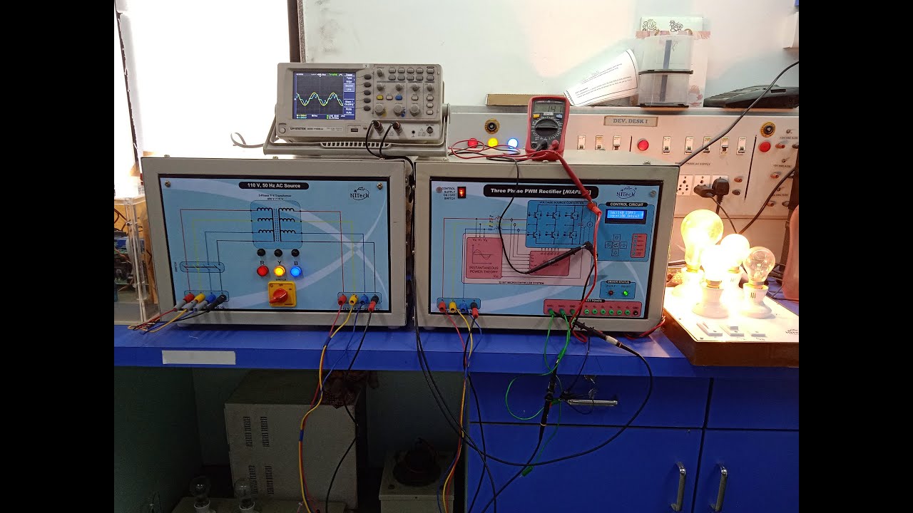 PWM Rectifier | Part 2 | NiTech | Operation, Experimentation Guide and Demonstration of Working