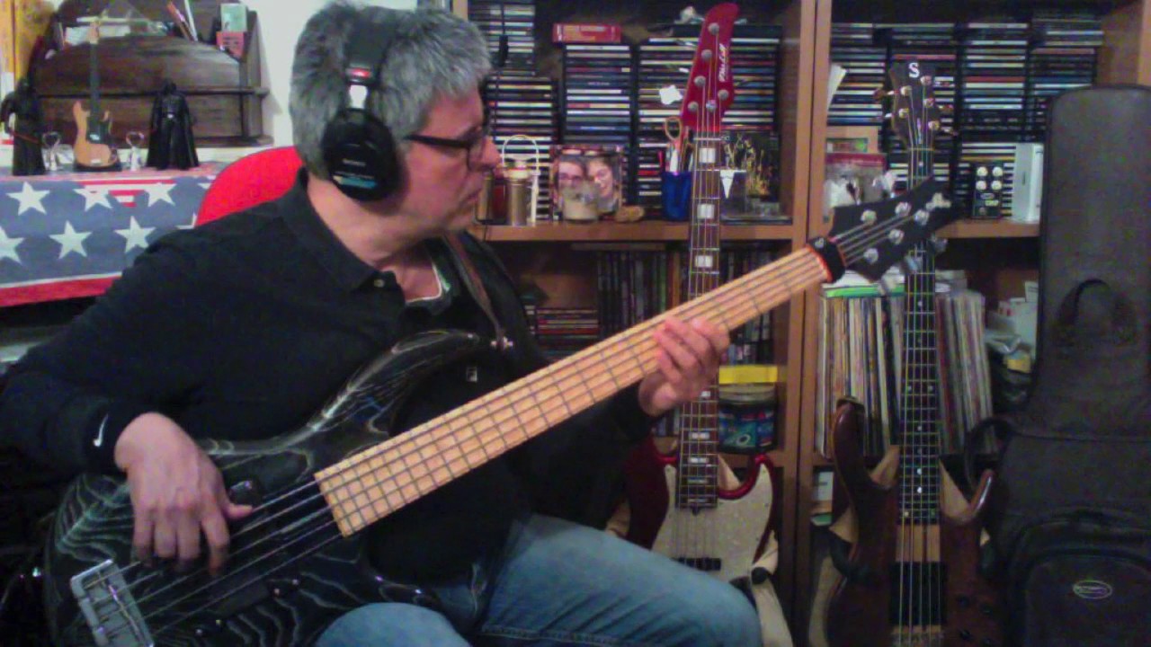 More Than This by Roxy Music personal bass cover by Rino Conteduca