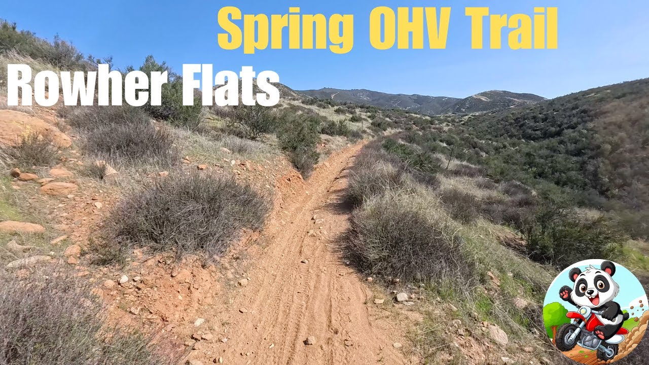 Spring OHV Trail at Rowher Flats - 500 EXC-F