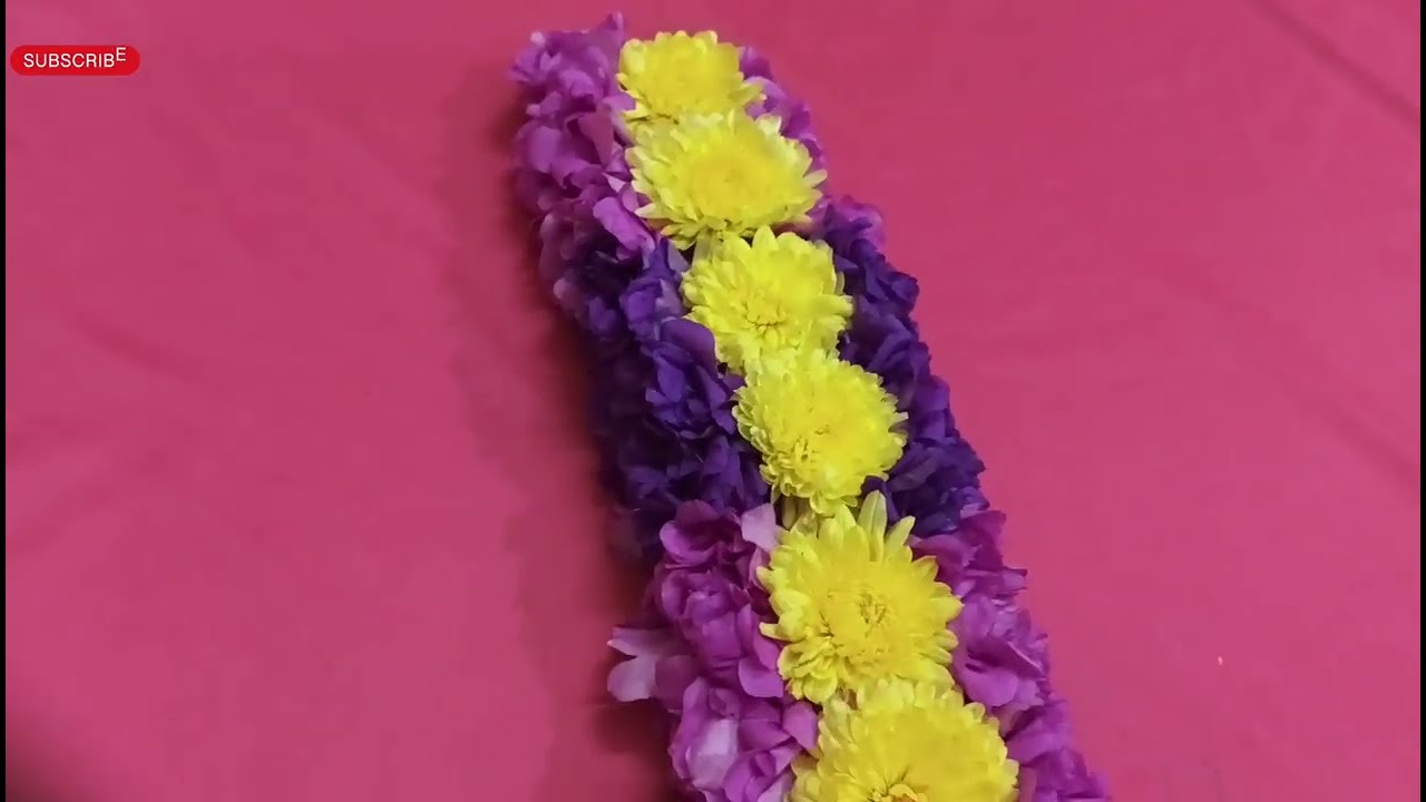 டிசம்பர் பூவில் ஜடை மாடல் #flowers #bridalveni #video 