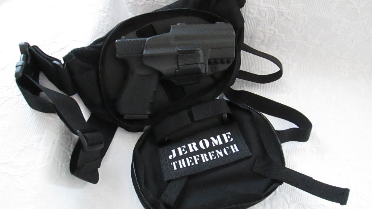 Présentation du sac tactique pour motard Bikerbag, de GKPro.