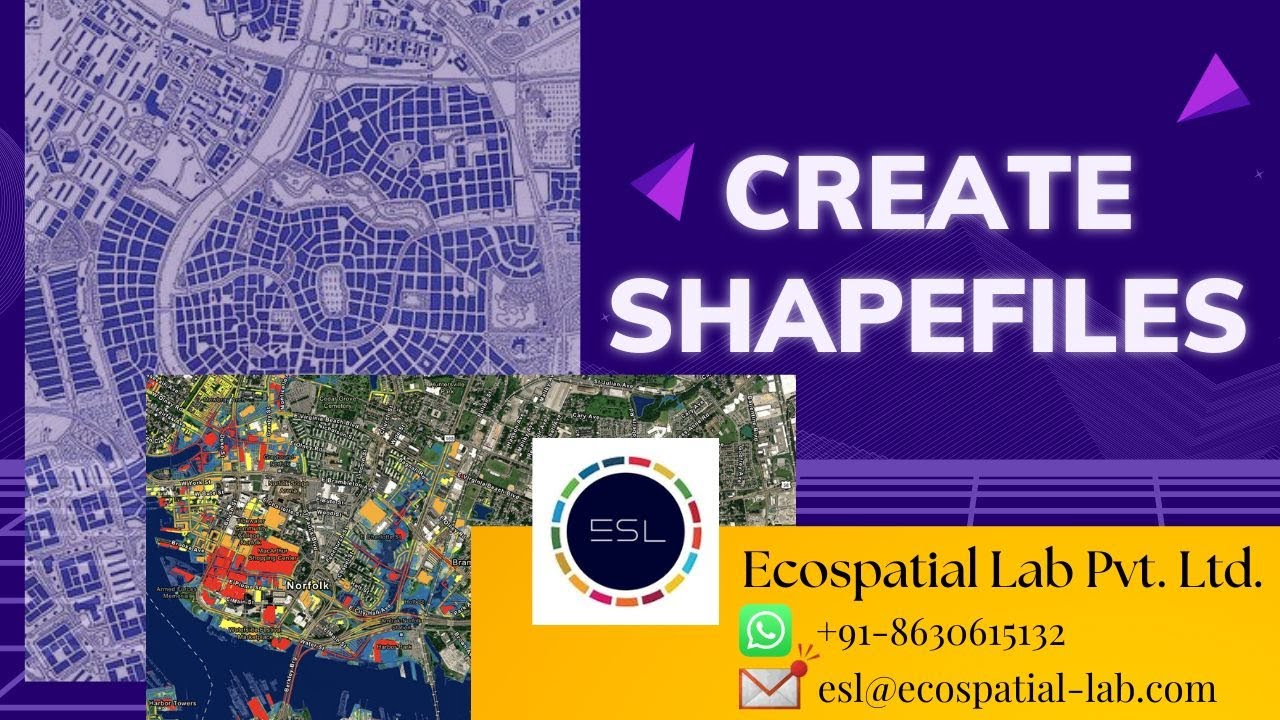 Shapefile Creation in ArcGIS  || Ecospatial Lab || #shapefile #arcgis #gis