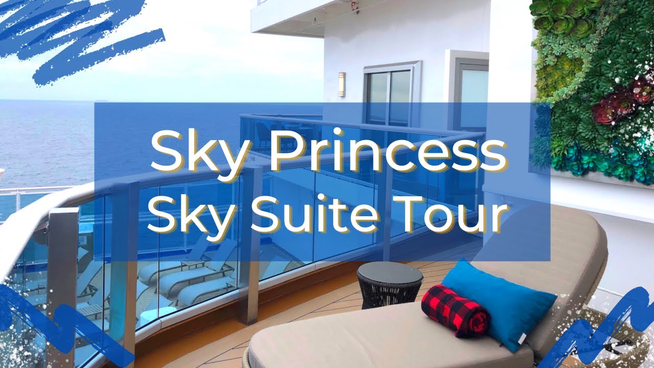 Экскурсия в люксе Sky Suite с САМЫМ БОЛЬШИМ балконом с видом на море!