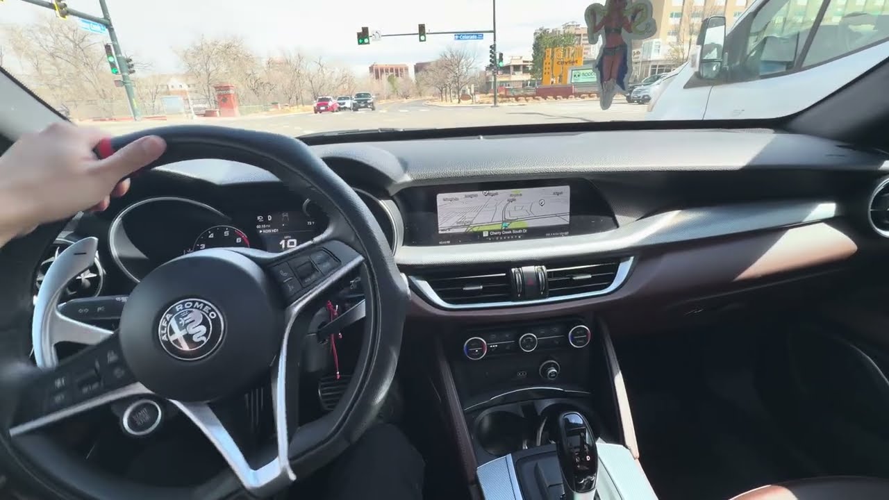 Alfa Romeo Stelvio POV: come with me to get Chick-fil-A