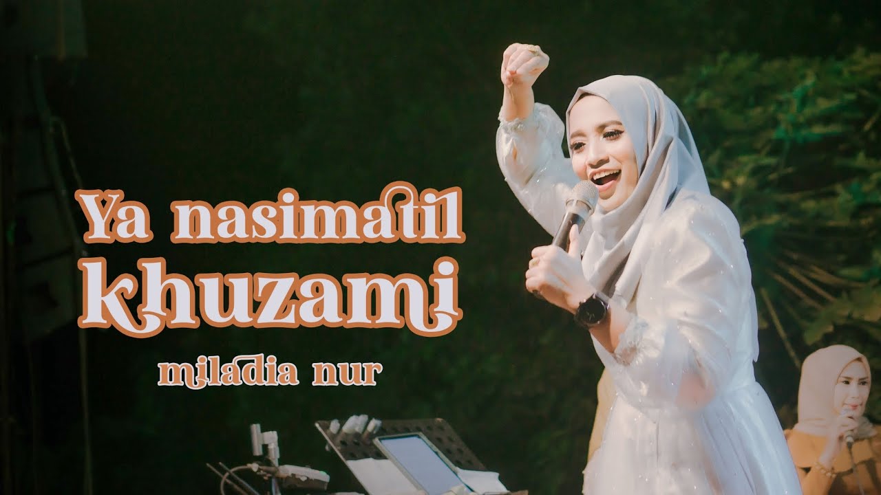 MILADIA NUR - YA NASIMATIL KHUZAMI - يا نسيما ت الخزامى LIVE FT. ELMATA  ENTERTAINMENT