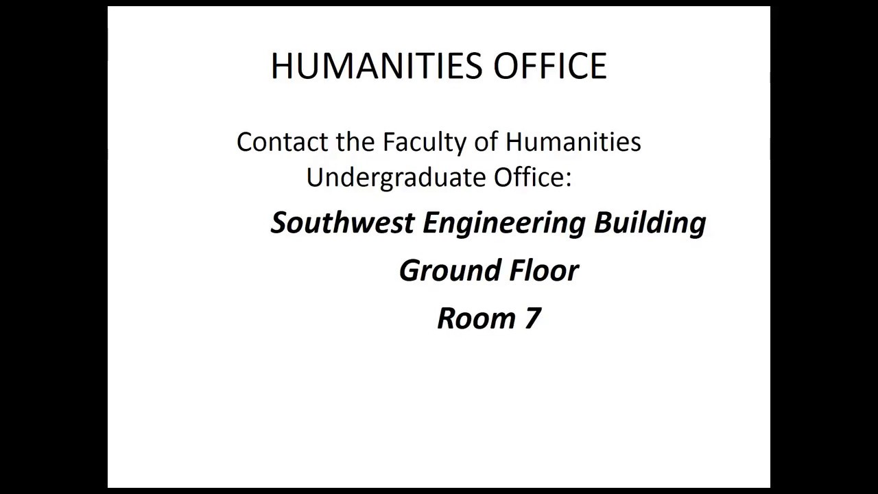 Curriculum Planning: Humanities 2018