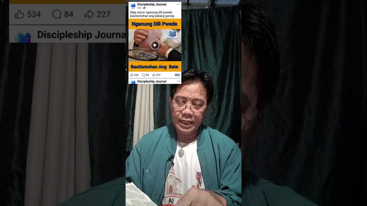 Dili dapat daw bunyagan ang Bata?