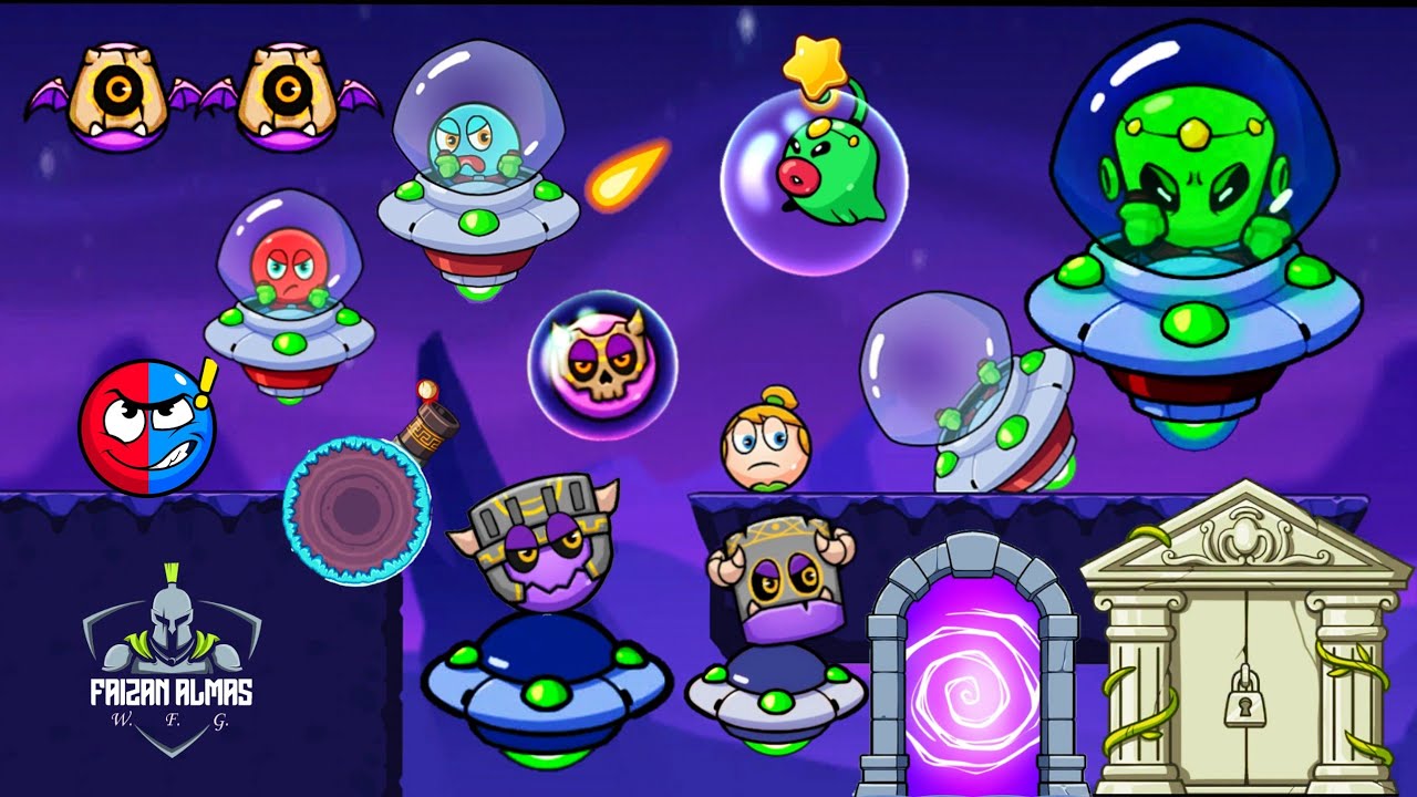 Blue Ball V - Red Boss Challenge (Part 10) Universe | MGIF | Android Gameplay WFG