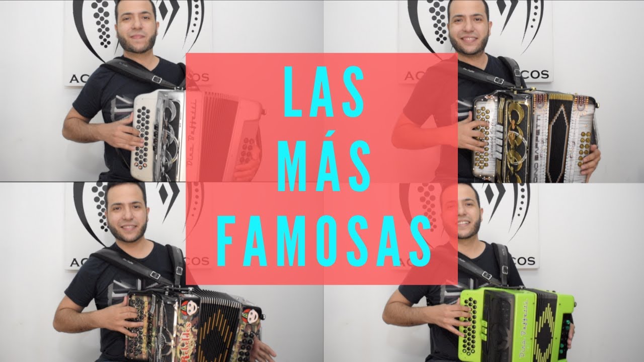 Las Canciones M&aacute;s Famosas en Acorde&oacute;n