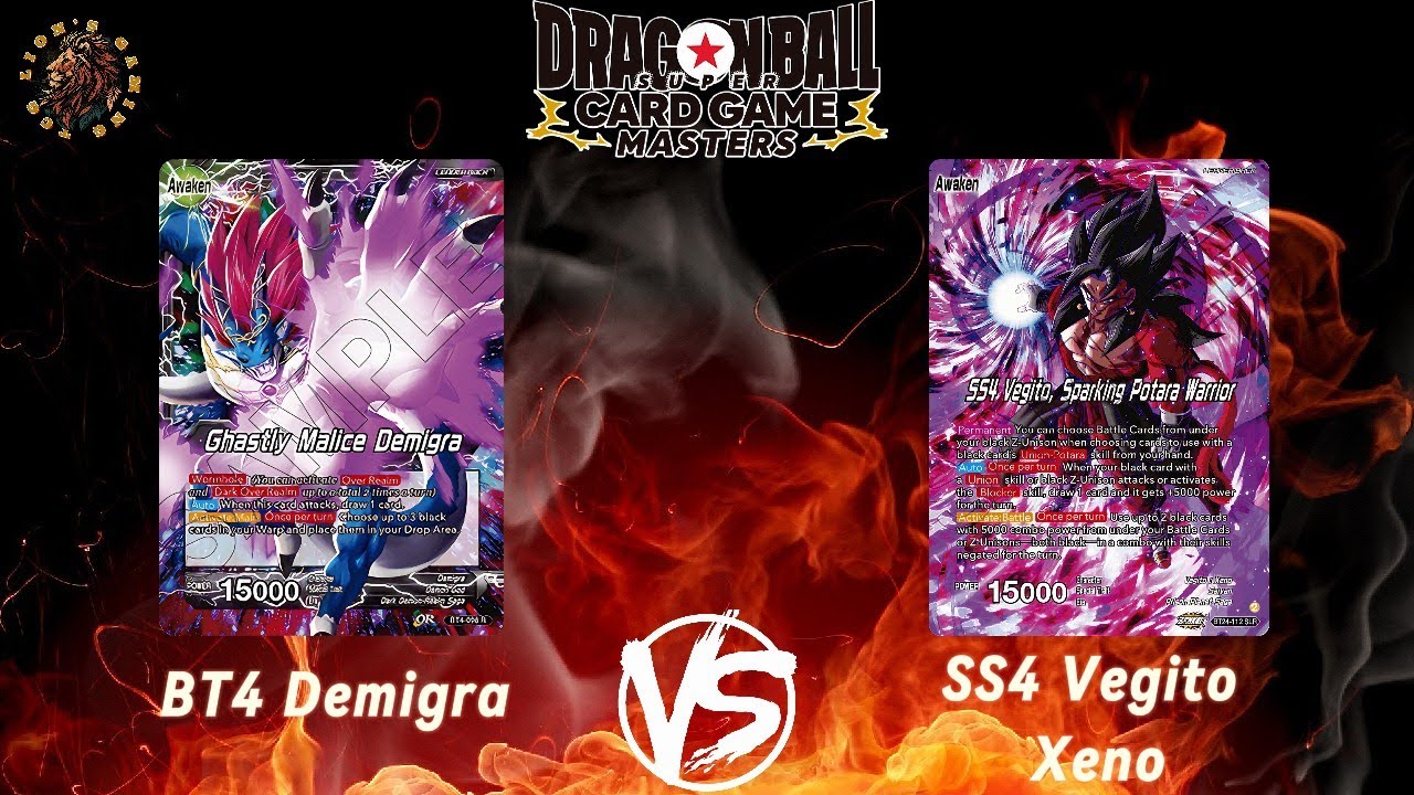 Dragon Ball Masters Locals BT4 Demigra vs SS4 Vegito Xeno 30/04/2024