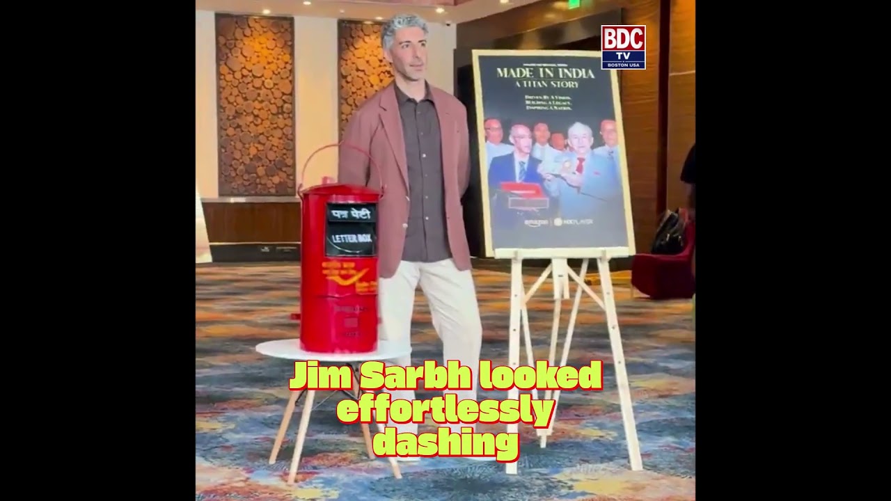 #jimsarbh  looked effortlessly dashing