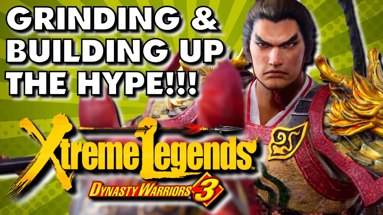 Starting the day off with some grinding in Dynasty Warriors 3!