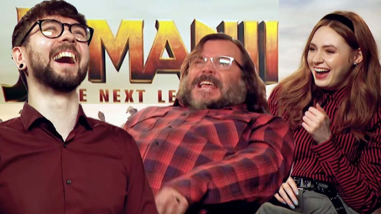 The Funniest Interview I've Done So Far (Jack Black & Karen Gillan)