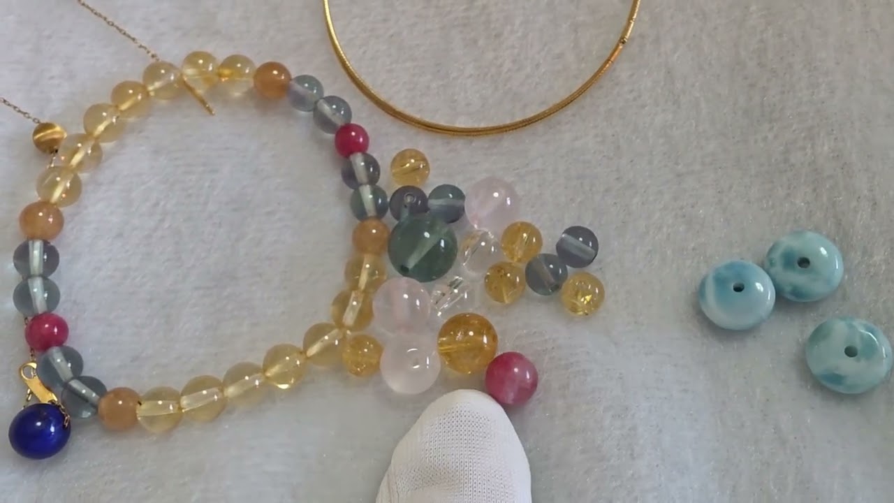 オーダー品チェック動画 お揃いの天然石を✨