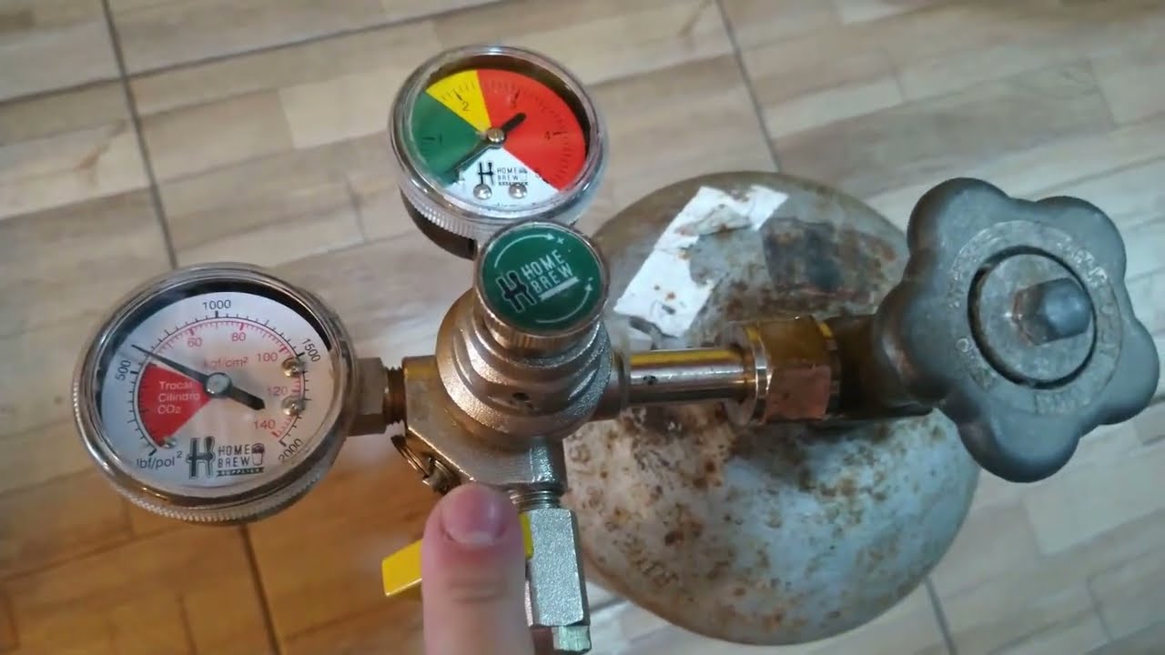 Carbonatação Forçada - Como fazer, como regular o cilindro e a prática na Cerveja Artesanal