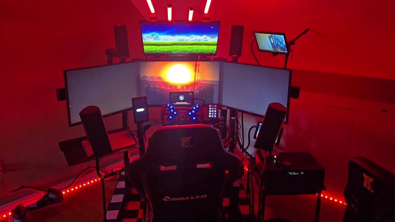 Simhub Govee ambient lighting ACC.