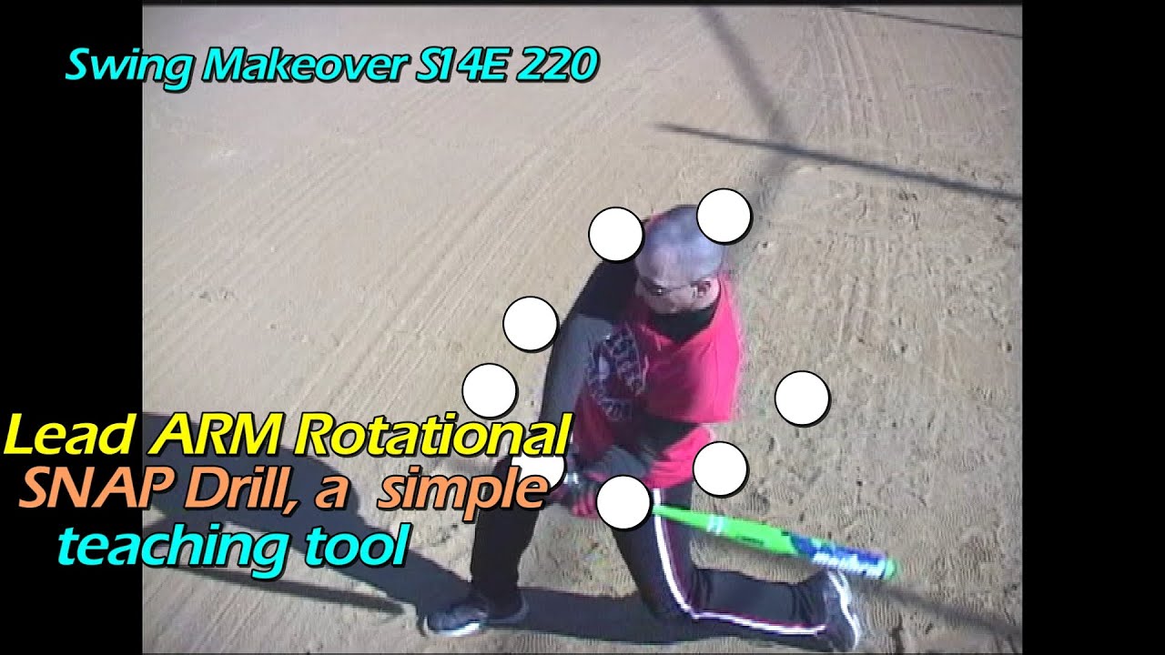 LEAD ARM Rotational Snap Drill Key for Rapid Swing Development