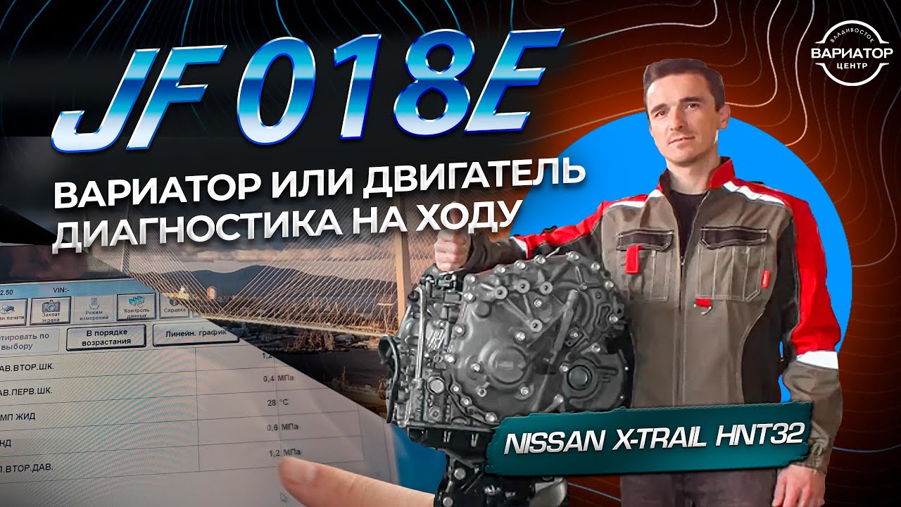 Диагностика гибридного Nissan X-trail HNT32. Вариатор или двигатель?