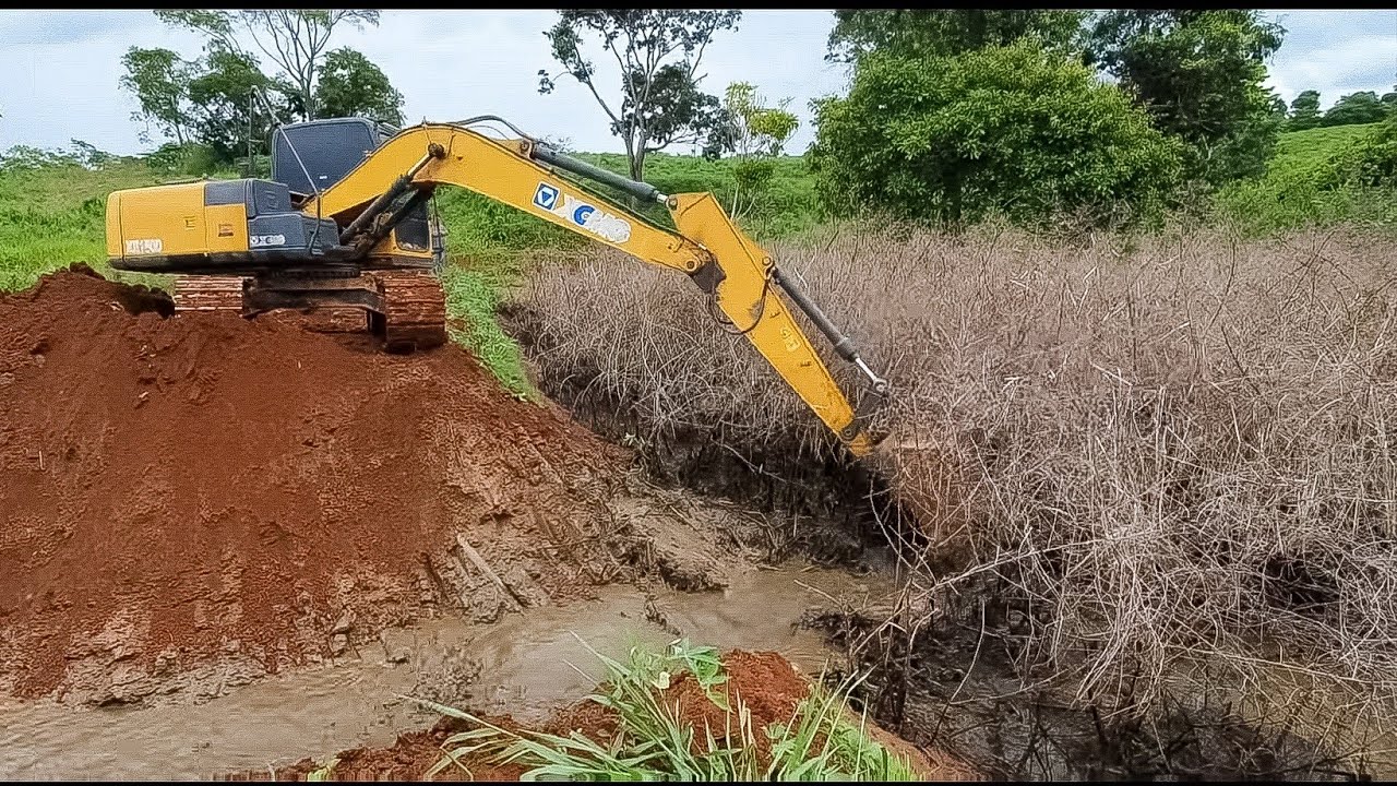 ESTOURANDO REPRESA PARA LIMPEZA DE TABOA!