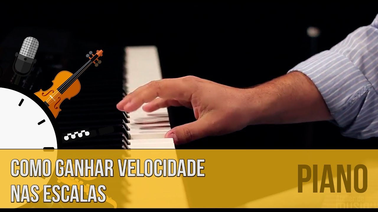 Como ganhar velocidade nas escalas (piano) - Dica do Minuto #192
