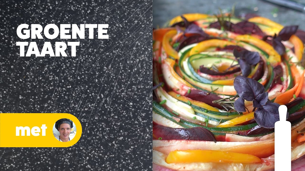 SPIRAAL-GROENTETAART OP DE BBQ - Bakflix #37