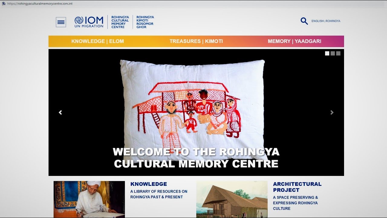 Giving new life to lost traditions: Rohingya Cultural Memory Centre | RCMC | 2021