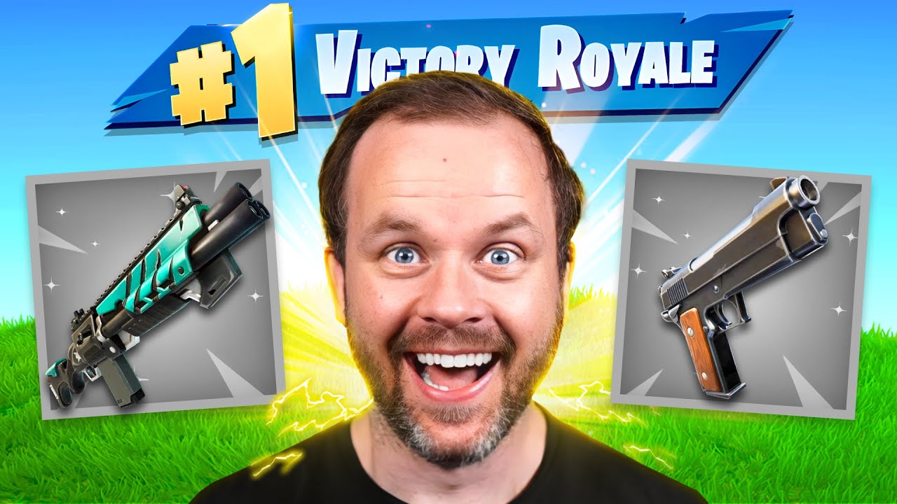 Can I Beat Fortnite Using Only *GREY* Weapons?