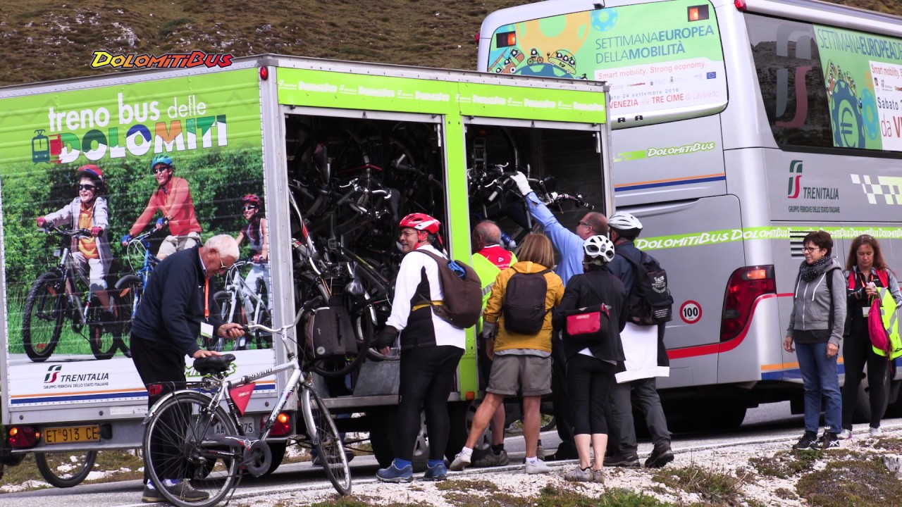 Treno Bus delle Dolomiti   Full HD