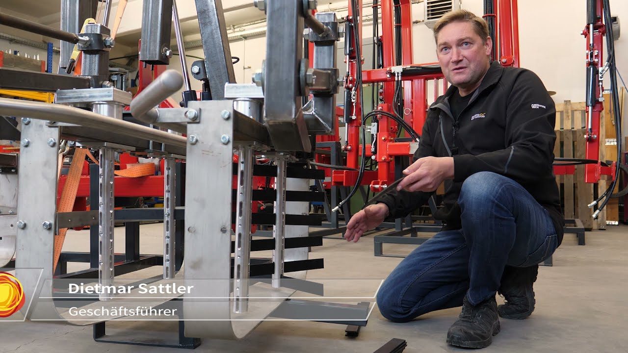 Sattler Maschinen   Überzeilen Stockputzer
