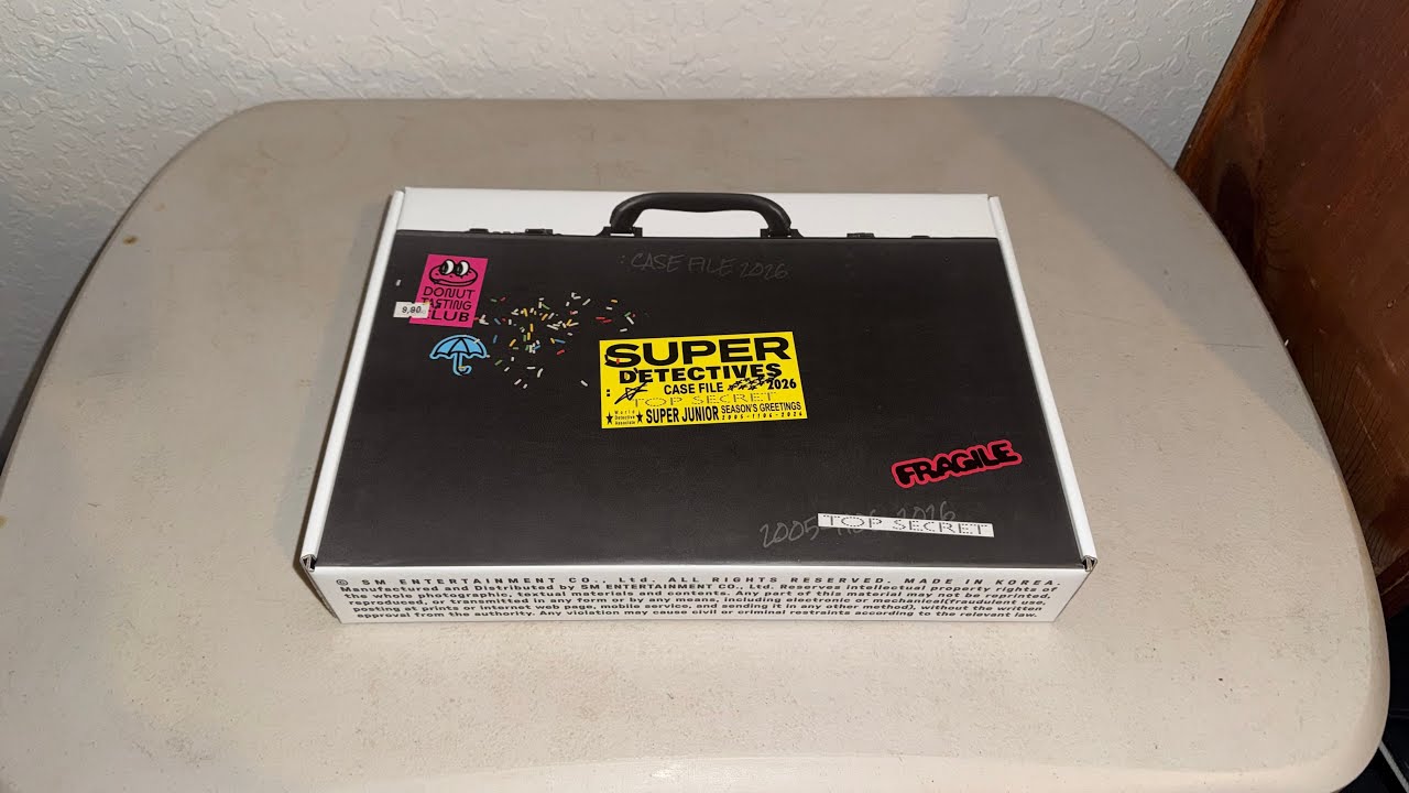 Super Junior 2026 Seasons Greetings Unboxing + Ktown4u Pobs