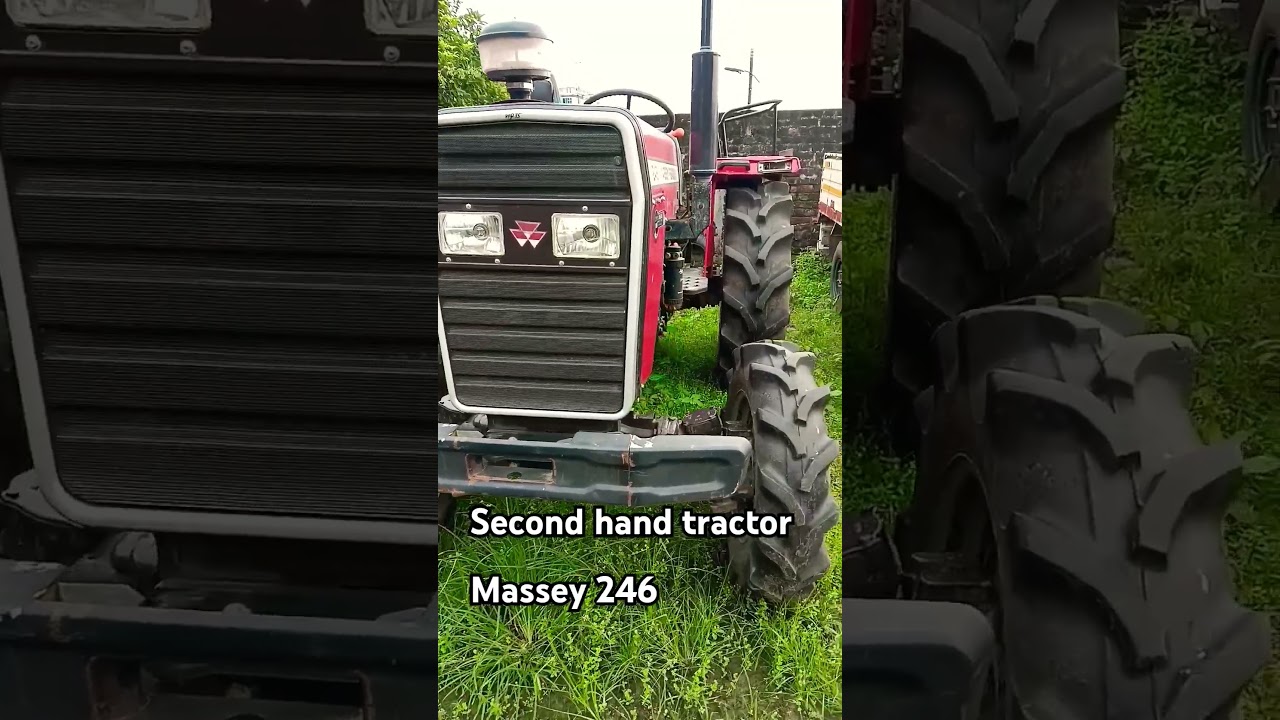 Massey Ferguson 246 DYNATRACK 4&times;4 second hand tractor sale