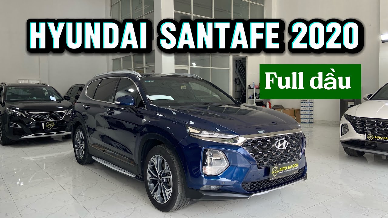 Hyundai Santafe 2020 full dầu một chủ từ đầu có sẵn giao ngay