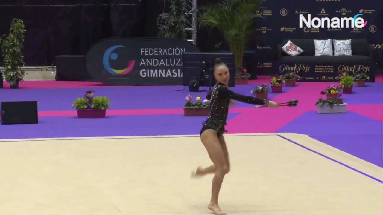Emilia Heichel Poland Clubs Final (26.650) 2025 Grand Prix Marbella Spain #rhythmicgymnastics