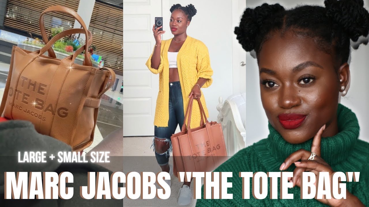 MARC JACOBS THE TOTE BAG LARGE + SMALL SIZE