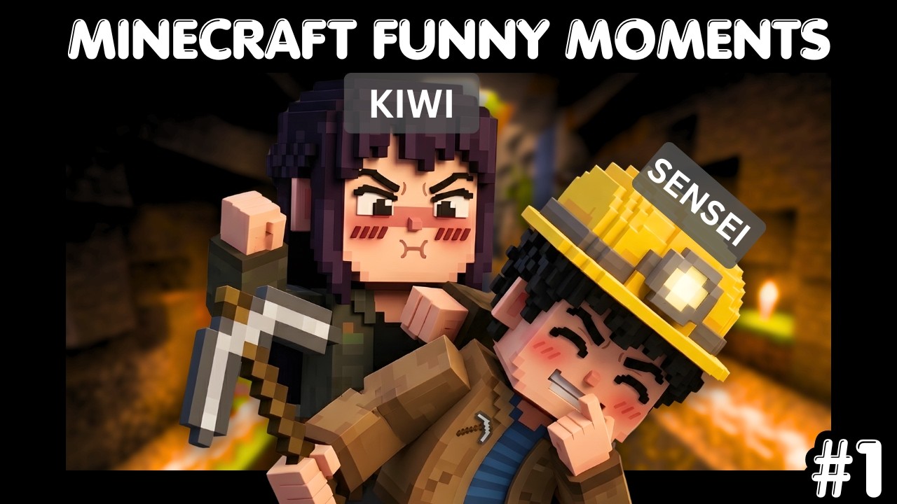 MINECRAFT BUT ITS AN ADHD HIGHTLIGHT! Ft. SenseiOG *PART 1*